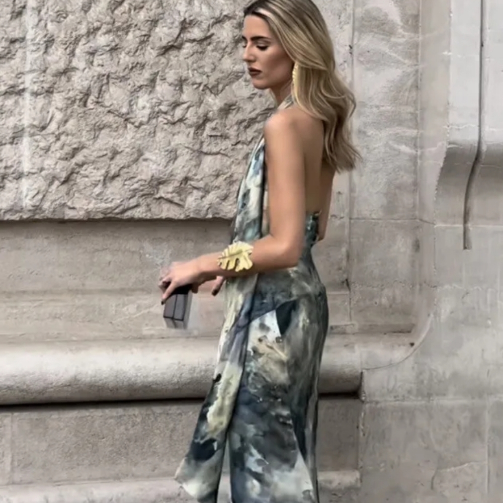 Zara Limited edition printed dress - Picture 10 of 14